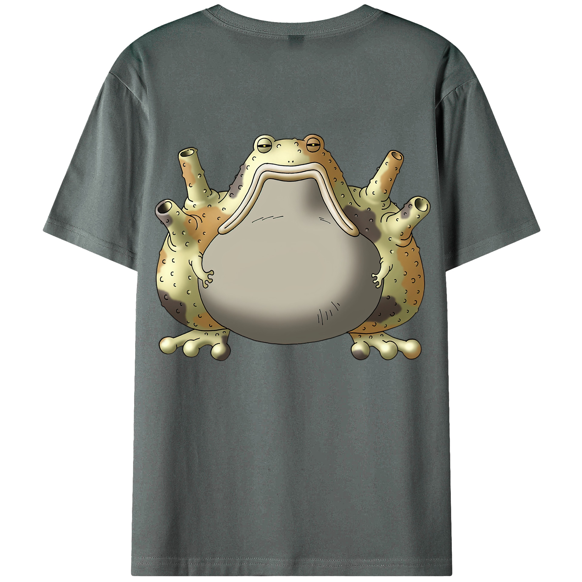 （画像用） ドラゴンクエスト Doragon Kuesuto Dragon Quest 綿100％ メンズ半袖Tシャツ（バックプリント） 通気性